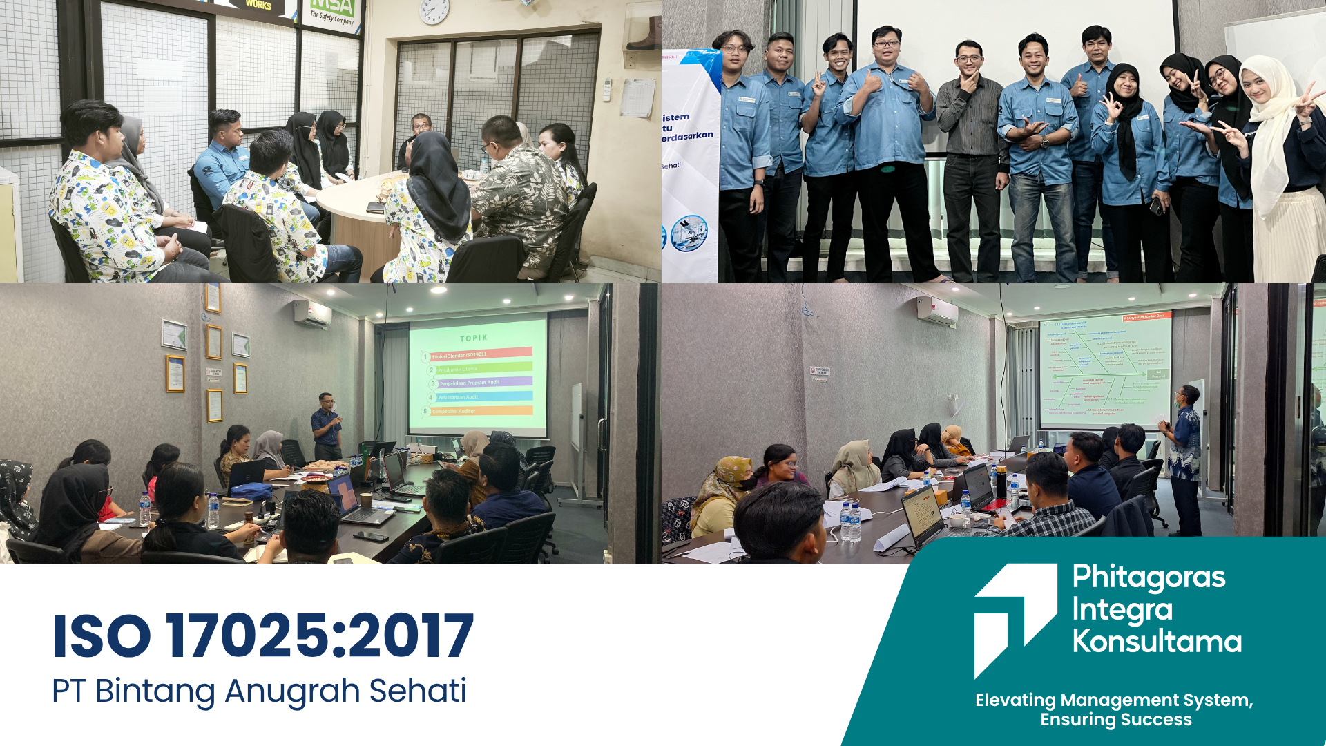 Foto Kegiatan Consultancy ISO 170252017 - PT Bintang Anugrah Sehati